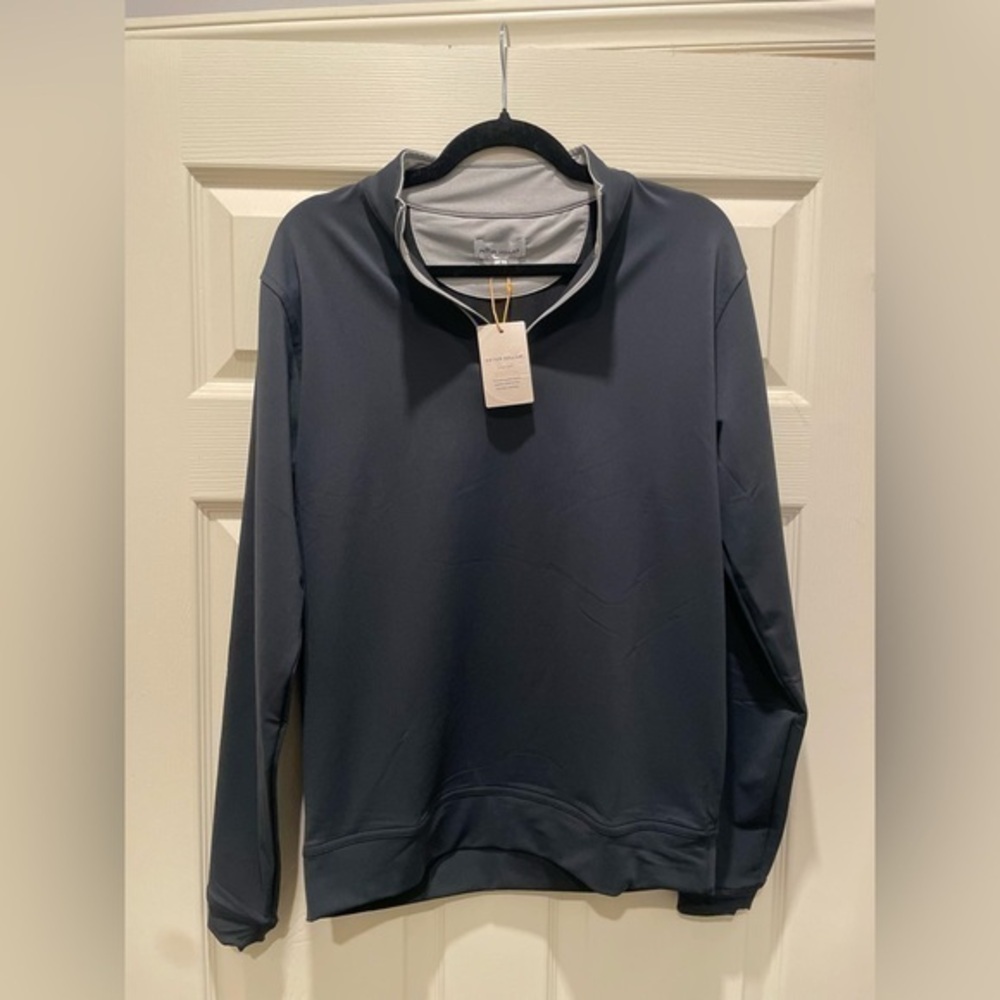 Black Peter Millar Perth Performance Quarter Zip size M